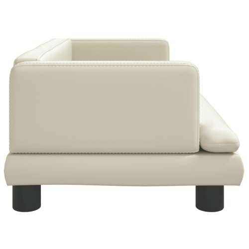 Dječja fotelja krem 80 x 45 x 30 cm Umjetna koža - Krema 80 x 45 x 30 cm Cijena