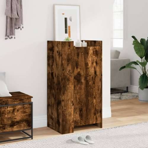 Ormarić za cipele boja hrasta 52x37,5x100 cm konstruirano drvo - Dimljeni hrast 1 Cijena