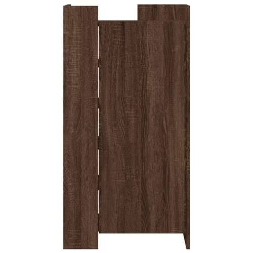 Ormarić za cipele hrast smeđi 52x37,5x100 cm konstruirano drvo - Smeđi hrast 1 Cijena