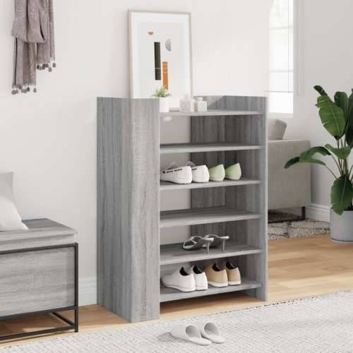 Ormarić za cipele boja hrasta 74,5x37,5x100cm konstruirano drvo - Sivi hrast sonoma 1 Cijena
