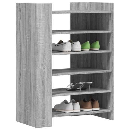 Ormarić za cipele boja hrasta 74,5x37,5x100cm konstruirano drvo - Sivi hrast sonoma 1 Cijena