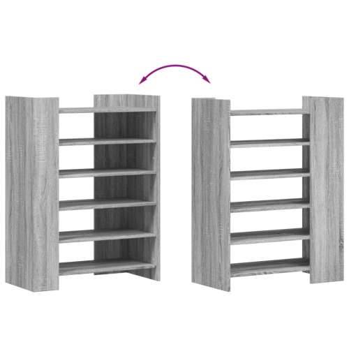 Ormarić za cipele boja hrasta 74,5x37,5x100cm konstruirano drvo - Sivi hrast sonoma 1 Cijena