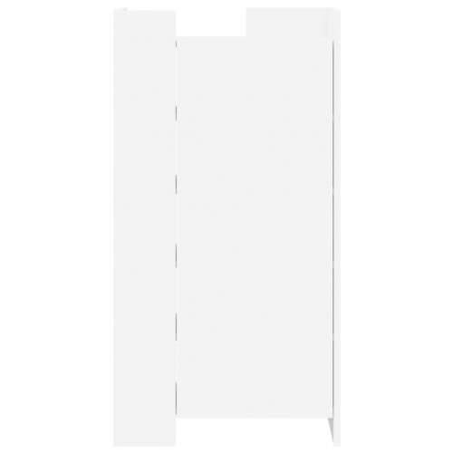 Ormarić za cipele bijeli 52x37,5x100 cm od konstruiranog drva - Bijela 1 Cijena