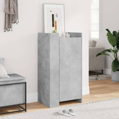 Ormarić za cipele boja betona 52x37,5x100 cm konstruirano drvo - Beton siva 1 Cijena