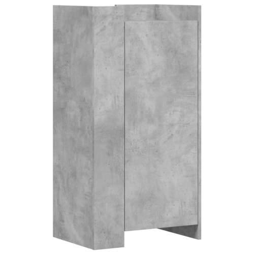 Ormarić za cipele boja betona 52x37,5x100 cm konstruirano drvo - Beton siva 1 Cijena