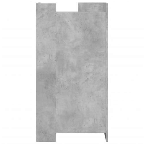 Ormarić za cipele boja betona 52x37,5x100 cm konstruirano drvo - Beton siva 1 Cijena