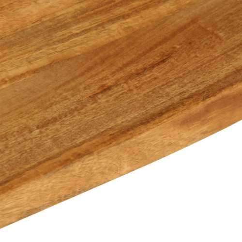 Stolna ploča sa živim rubom 80x60x2,5 cm od masivnog drva manga - dovršeno hrastom 80 x 60 x 2.5 cm 1 masivno drvo manga Cijena