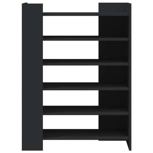 Ormarić za cipele crni 74,5x37,5x100 cm od konstruiranog drva - Crna 1 Cijena