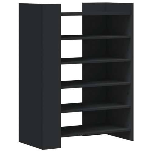Ormarić za cipele crni 74,5x37,5x100 cm od konstruiranog drva - Crna 1 Cijena