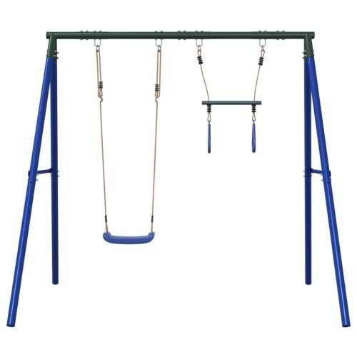 Vanjski set s ljuljačkom i trapezom - Plava 1 Sjedalo ljuljačke + trapez Cijena