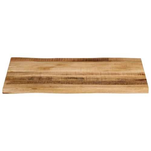 Stolna ploča sa živi rub 80x60x3,8 cm masivno grubo drvo manga - Grubo drvo manga (prirodno) 80 x 60 cm 1 38 mm Cijena