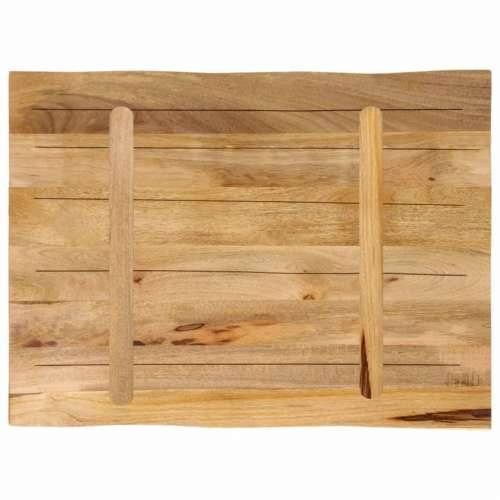 Stolna ploča sa živi rub 80x60x3,8 cm masivno grubo drvo manga - Grubo drvo manga (prirodno) 80 x 60 cm 1 38 mm Cijena