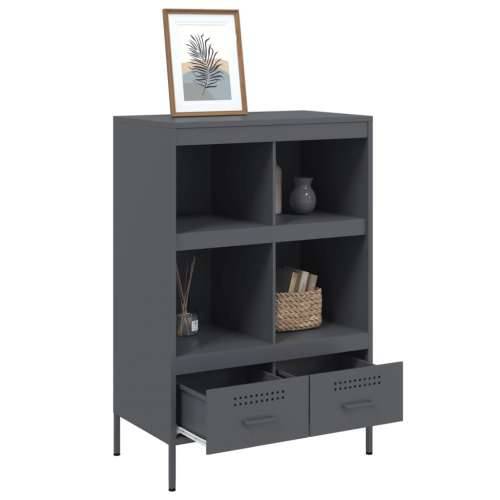 Visoka komoda antracit 68x39x101,5 cm od čelika Antracit 1 Cijena