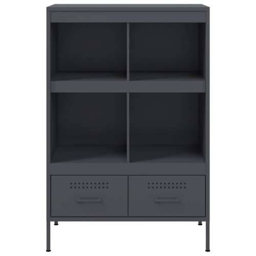 Visoka komoda antracit 68x39x101,5 cm od čelika Antracit 1 Cijena