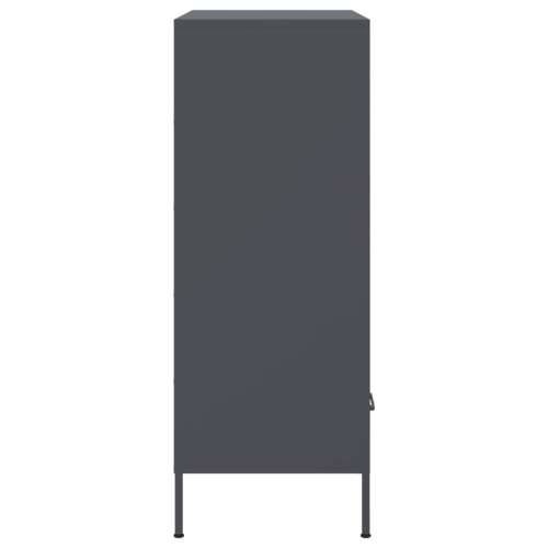 Visoka komoda antracit 68x39x101,5 cm od čelika Antracit 1 Cijena