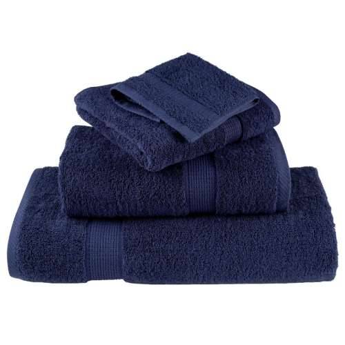 Ručnici za pranje SOLUND 10 kom modri 30 x 30 cm 600 gsm - Modra 30 x 30 cm 10 Cijena