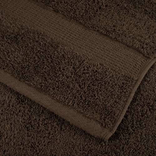 12-dijelni vrhunski set ručnika SOLUND smeđi 600 gsm - Smeđa 1 Cijena