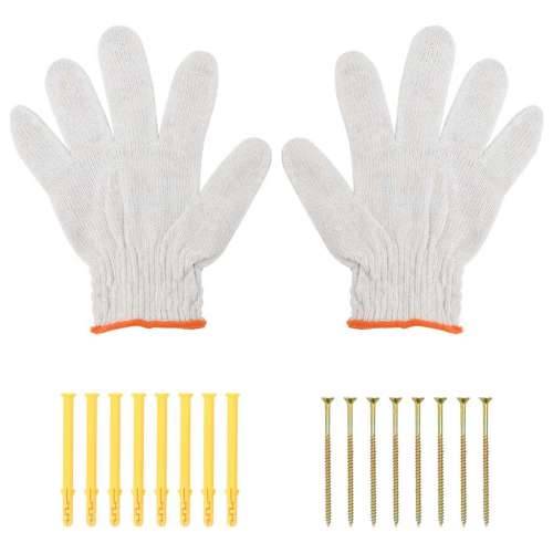 Nosači za police 4 kom 40x2,5x25 cm srebrni nehrđajući čelik - Crna 40 x 2.5 x 25 cm 1 Cijena