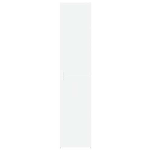 Visoka komoda bijela 40 x 42,5 x 185 cm od konstruiranog drva - Bijela 1 Cijena
