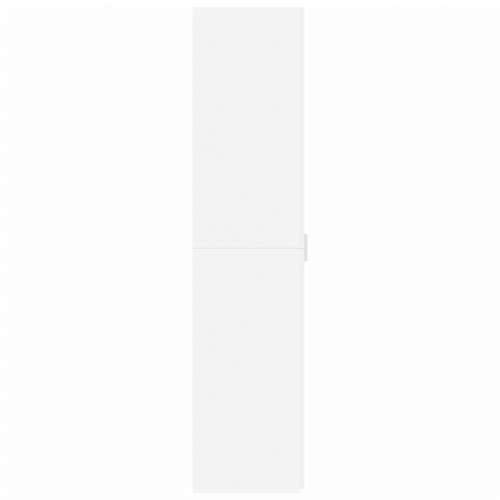 Visoka komoda bijela 40 x 42,5 x 185 cm od konstruiranog drva - Bijela 1 Cijena