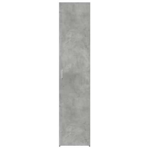 Visoka komoda boja betona 40x42,5x185 cm od konstruiranog drva - Beton siva 1 Cijena
