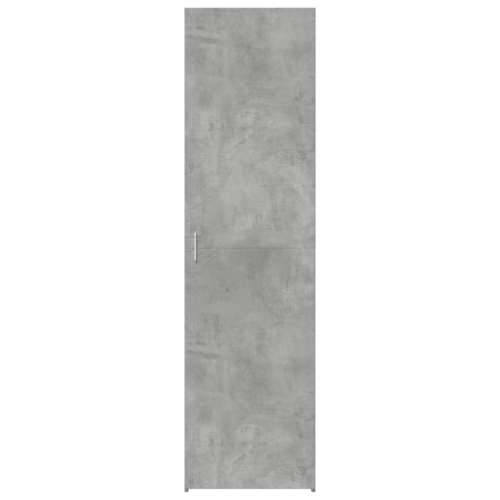 Visoka komoda boja hrasta 50x42,5x185 cm od konstruiranog drva - Beton siva 1 Cijena