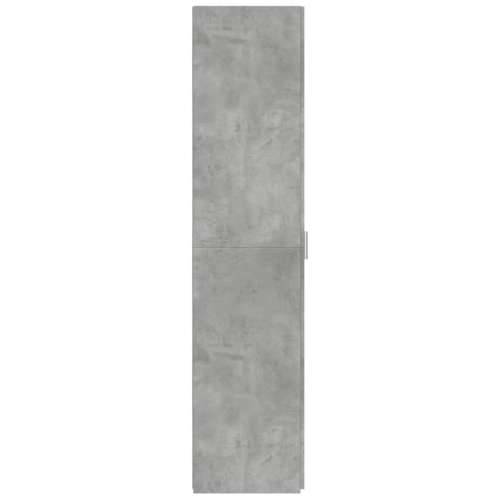 Visoka komoda boja hrasta 50x42,5x185 cm od konstruiranog drva - Beton siva 1 Cijena