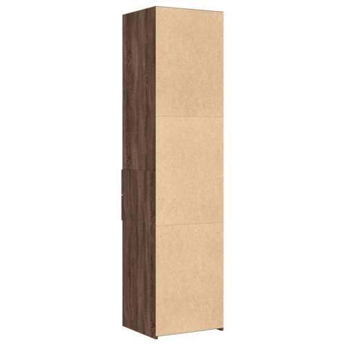 Visoka komoda boja hrasta 45x42,5x185 cm od konstruiranog drva Smeđi hrast 1 Cijena