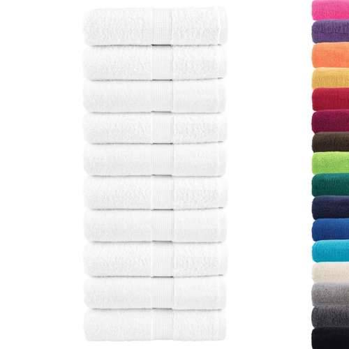 Ručnici za pranje SOLUND 50 kom bijeli 30 x 30 cm 600 gsm - Bijela 30 x 30 cm 50 Cijena