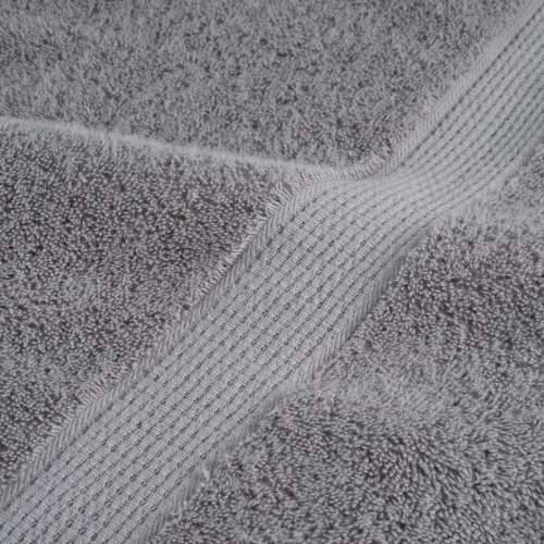 Ručnici za ruke SOLUND 10 kom sivi 50 x 100 cm 600 gsm - Siva 50 x 100 cm 10 Cijena