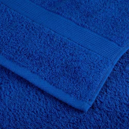 8-dijelni vrhunski set ručnika SOLUND plavi 600 gsm - Plava 1 Cijena