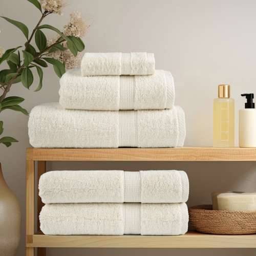 8-dijelni vrhunski set ručnika SOLUND krem 600 gsm - Krema 1 Cijena