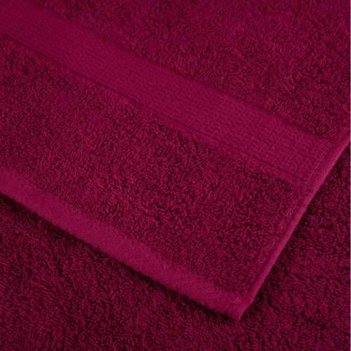 12-dijelni vrhunski set ručnika SOLUND bordo 600 gsm - Bordo 1 Cijena