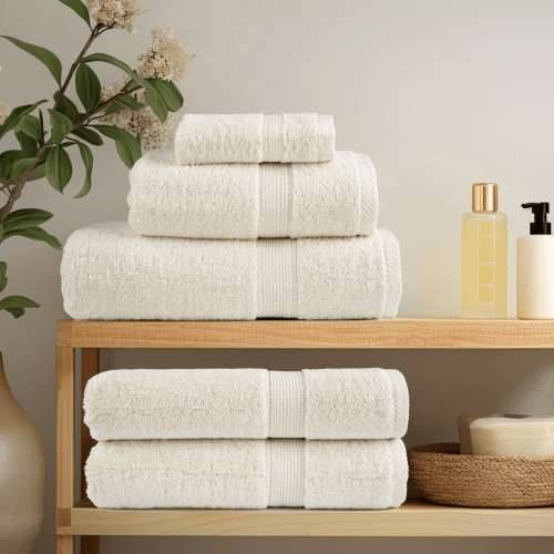 12-dijelni vrhunski set ručnika SOLUND krem 600 gsm - Krema 1 Cijena