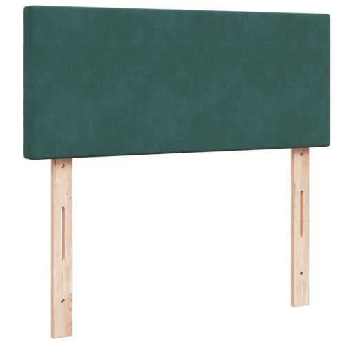 Box spring krevet s madracem tamnozeleni 120x200 cm baršunasti Tamnozelena 120 x 200 cm plain degsign Cijena