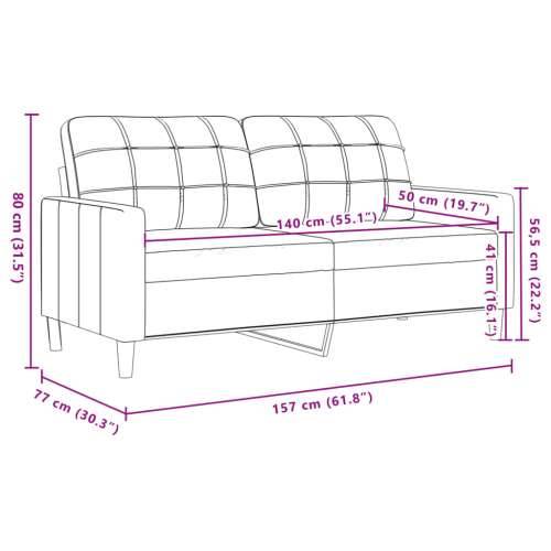 2-dijelni set sofa s jastucima plavi baršunasti - Plava Bez oslonca za noge Cijena