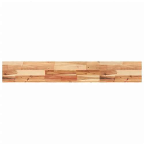 Plutajuća polica s uljnim premazom 140x20x4 cm od drva bagrema - Tamno smeđa 140 x 20 x 4 cm 1 Cijena