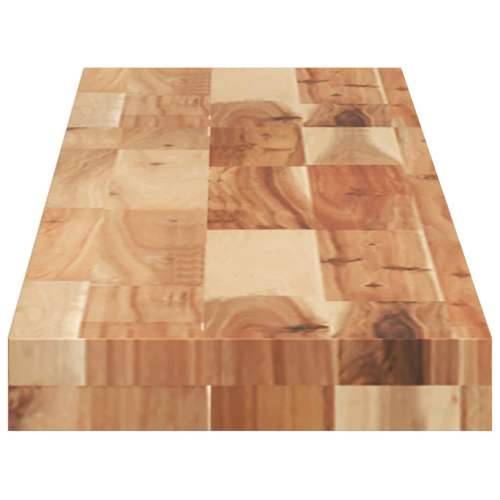 Plutajuća polica s uljnim premazom 140x20x4 cm od drva bagrema - Tamno smeđa 140 x 20 x 4 cm 1 Cijena