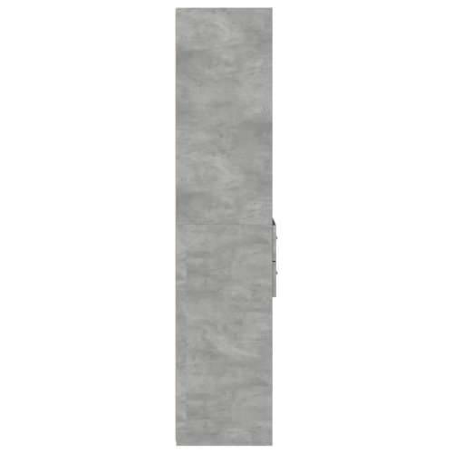 Visoka komoda siva betona 45x42,5x185 cm od konstruiranog drva Beton siva 1 Cijena