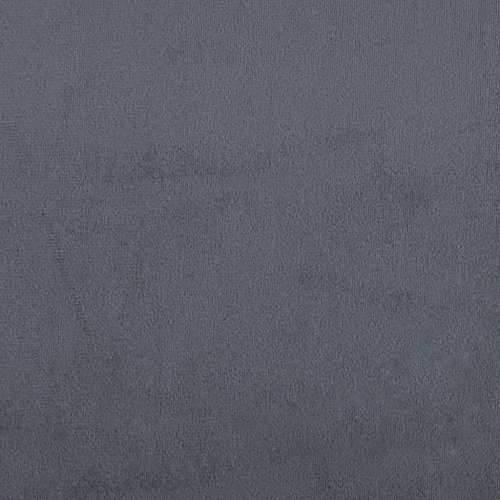Krevet box spring s madracem tamnosivi 120 x 190 cm baršun - Tamno siva 120 x 190 cm Blok s kvadratima Cijena