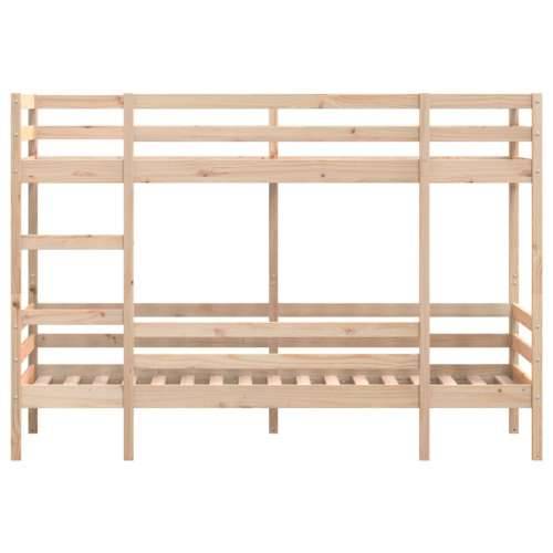 Krevet na kat 75 x 190 cm od masivne borovine - Prirodna 75 x 190 cm Cijena