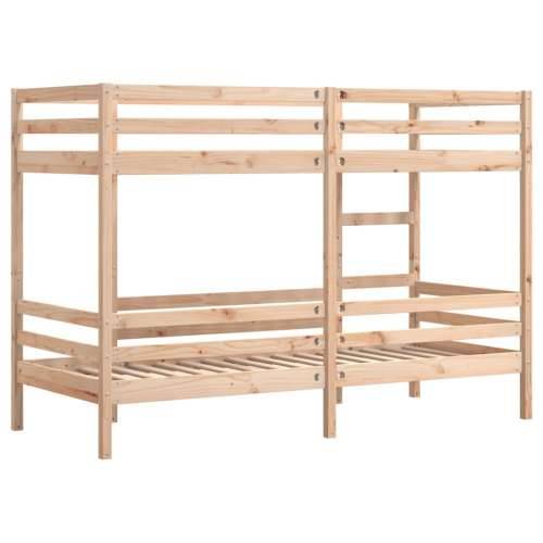 Krevet na kat 75 x 190 cm od masivne borovine - Prirodna 75 x 190 cm Cijena