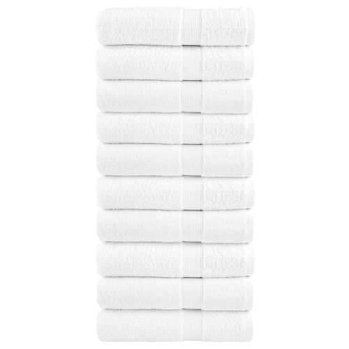 Ručnici za ruke SOLUND 10 kom bijeli 50 x 100 cm 600 gsm - Bijela 50 x 100 cm 10 Cijena