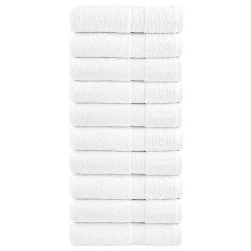 Ručnici za tuširanje SOLUND 10 kom bijeli 70x140cm 600 gsm - Bijela 70 x 140 cm 10 Cijena
