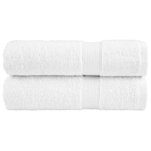 Ručnici za kupanje SOLUND 2 kom bijeli 100x150 cm 600 gsm - Bijela 100 x 150 cm 2 Cijena