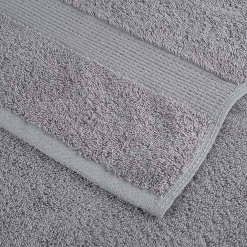 Ručnici za kupanje SOLUND 4 kom sivi 100x150 cm 600 gsm - Siva 100 x 150 cm 4 Cijena