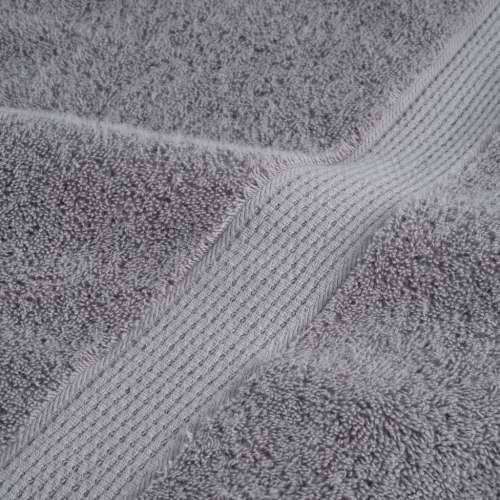 Ručnici za kupanje SOLUND 4 kom sivi 100x150 cm 600 gsm - Siva 100 x 150 cm 4 Cijena