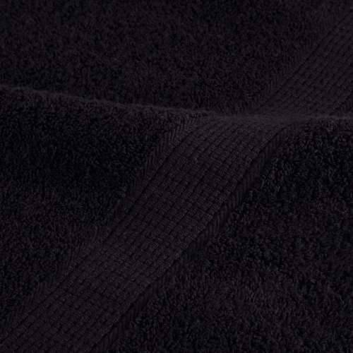 Ručnici SOLUND 2 kom crni 100 x 200 cm 600 gsm - Crna 100 x 200 cm 2 Cijena