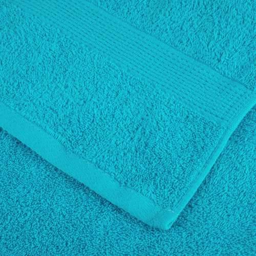 Ručnici SOLUND 2 kom tirkizni 100 x 200 cm 600 gsm - Tirkizna 100 x 200 cm 2 Cijena