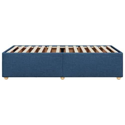 Okvir za krevet bez madraca plava 80x200cm od tkanine - Plava 80 x 200 cm Cijena